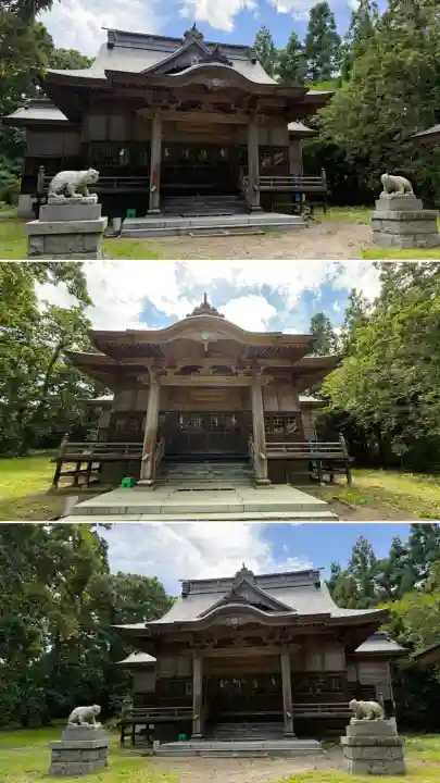 権現山内浦神社(北海道)