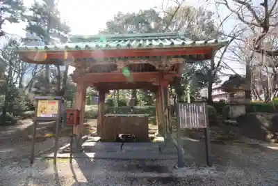 増上寺の手水舎