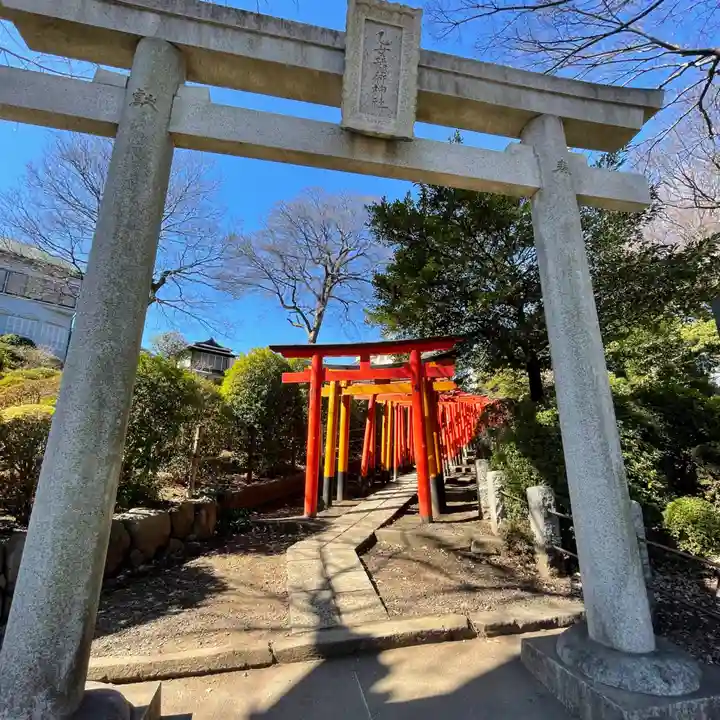 根津神社の鳥居