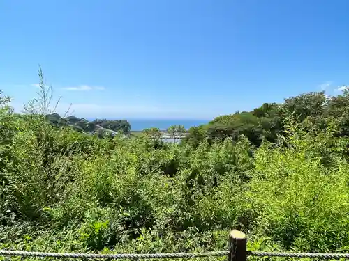 佐波波地祇神社の景色