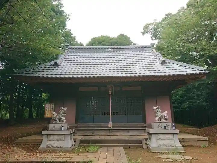 吉田杉山神社の本殿・本堂