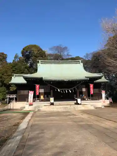 峯ヶ岡八幡神社の本殿・本堂