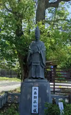 阿部野神社の像
