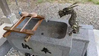 札内神社の手水舎