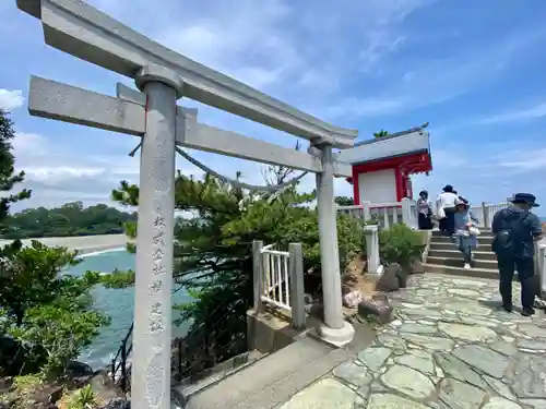 海津見神社（桂浜龍王宮）の鳥居