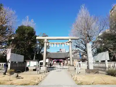 浅草神社の鳥居