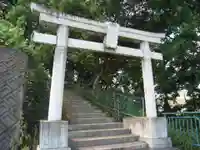 女浅間神社の鳥居