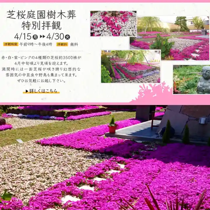 寿量山 速成寺の庭園