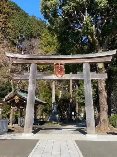 高麗神社の鳥居