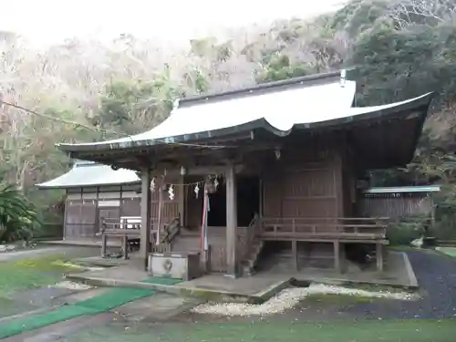 洲崎神社の本殿・本堂