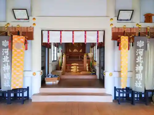 神明社（河北）の本殿・本堂