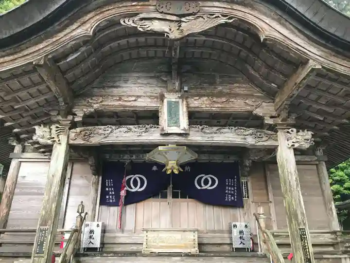 神峯寺の本殿・本堂