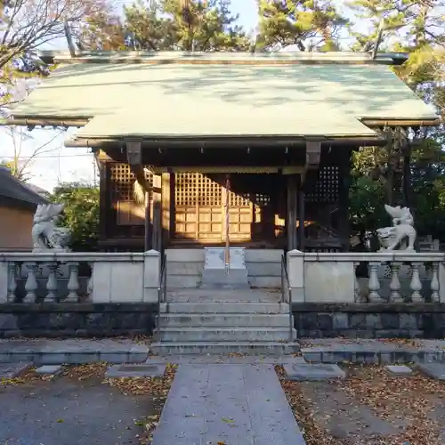 鹿島神社の本殿・本堂