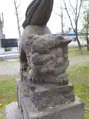 新篠津神社の狛犬