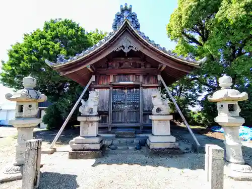 神明社（三好）の本殿・本堂
