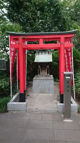 錦秋稲荷大明神の鳥居