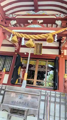 柏諏訪神社の本殿・本堂