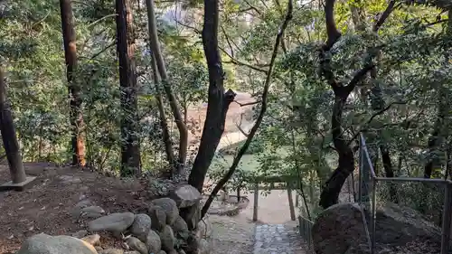 岩崎神社の景色