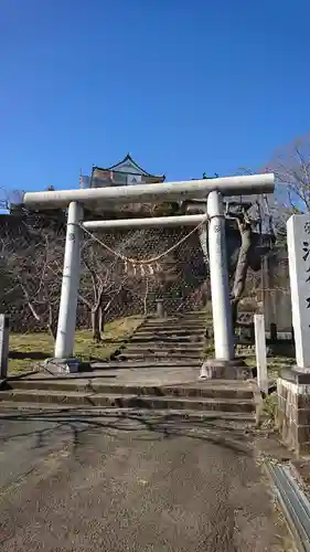 涌谷神社の鳥居