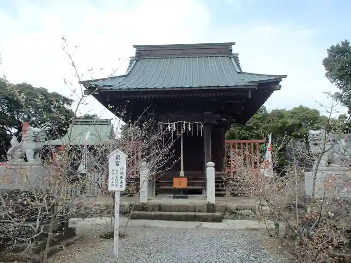 板倉雷電神社の本殿・本堂