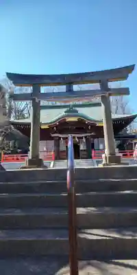 白幡八幡大神の鳥居
