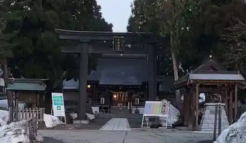 戸澤神社の鳥居