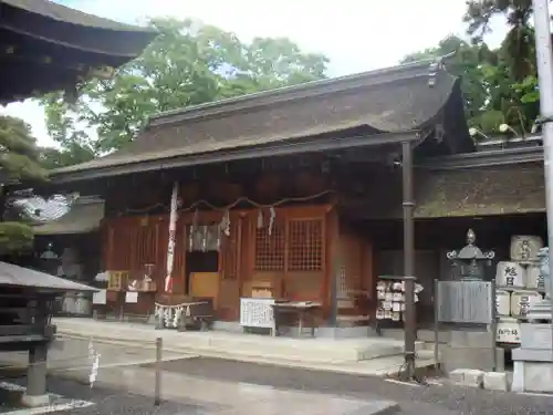 長浜八幡宮の本殿