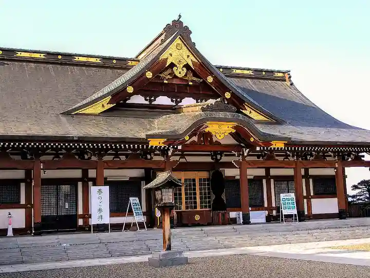 山形縣護國神社の本殿・本堂