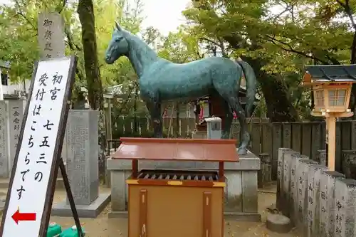 石切劔箭神社の狛犬