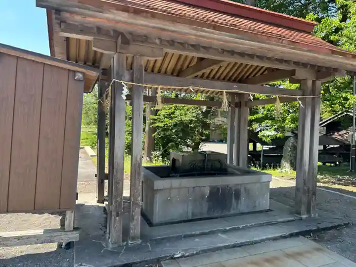 篠座神社の手水舎