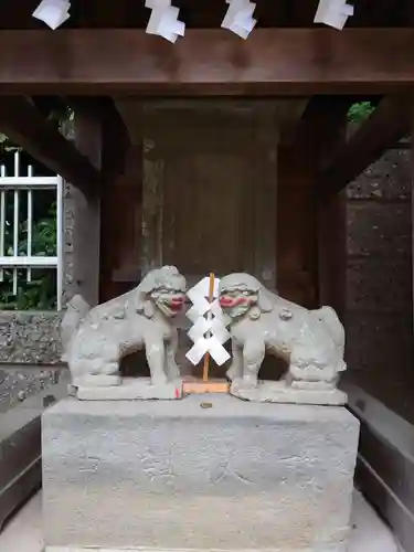 八條八幡神社の狛犬