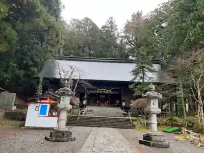 河口浅間神社の本殿・本堂
