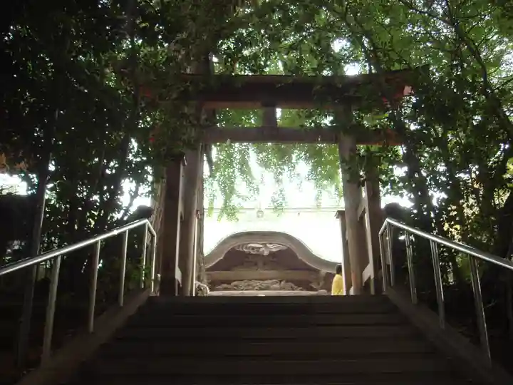下総国三山 二宮神社の鳥居