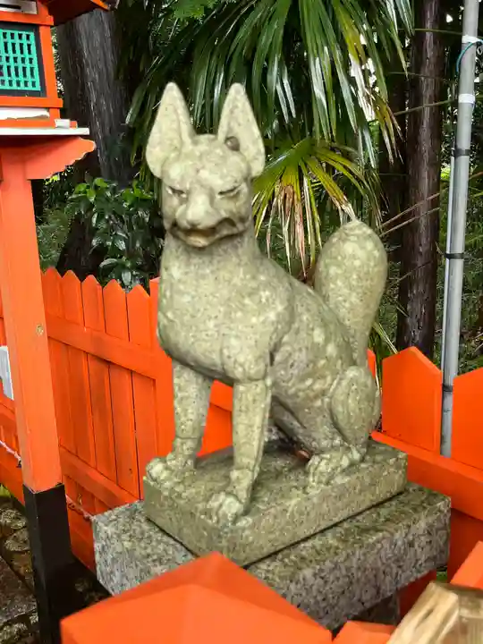 立志神社の狛犬