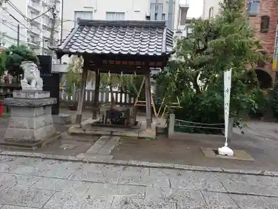 柏神社の手水舎