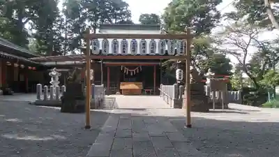 星川杉山神社の鳥居