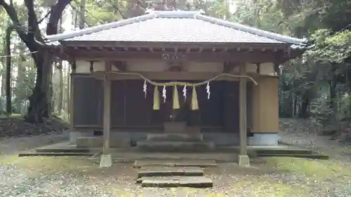柏田神社の本殿・本堂