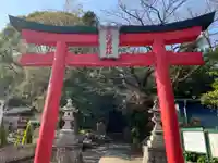 大稲荷神社の鳥居