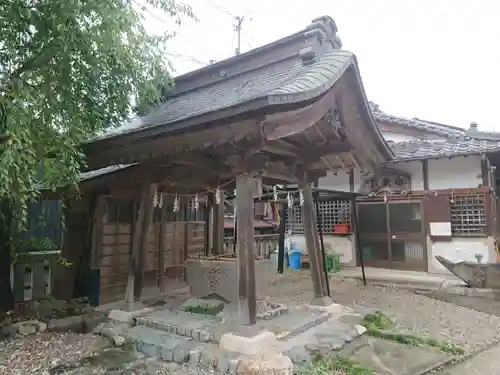 日吉神社の手水