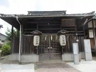 関大明神社の本殿・本堂