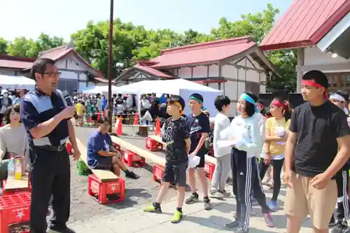 釧路一之宮 厳島神社のお祭り