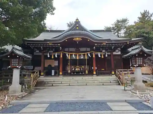 辛國神社の本殿