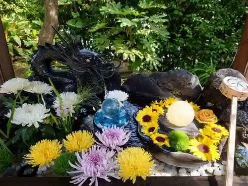 法輪寺の手水舎