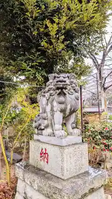 菊田神社の狛犬