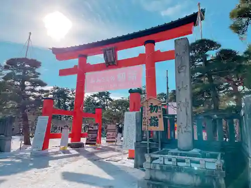 白山神社の鳥居