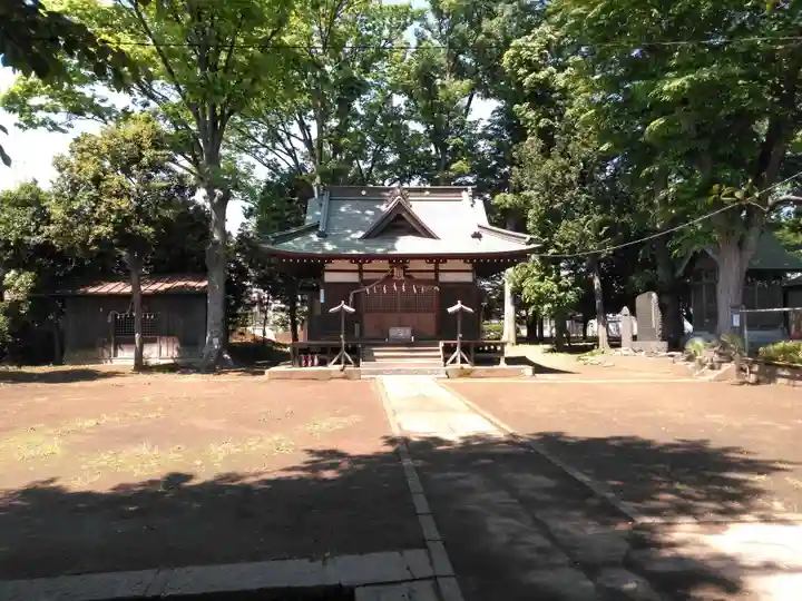 前沢八幡神社の本殿・本堂