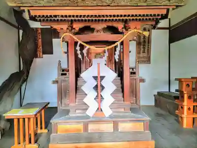 堀内天皇社(天神社)の本殿・本堂