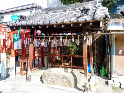 八幡社（中島八幡社）の手水舎