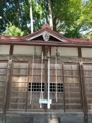 胡桃下稲荷神社の本殿