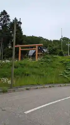 浦幌神社・乳神神社の鳥居